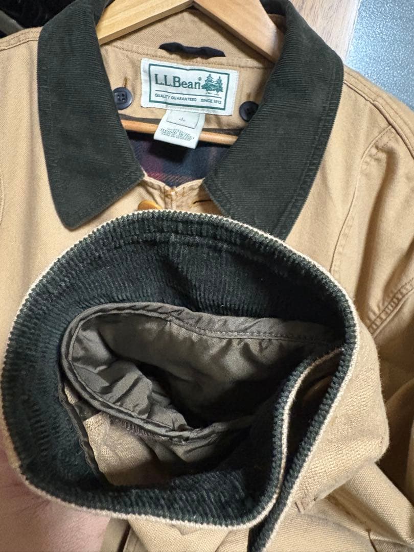 未使用品　L.L.Bean フィールドコート　ウールライナー