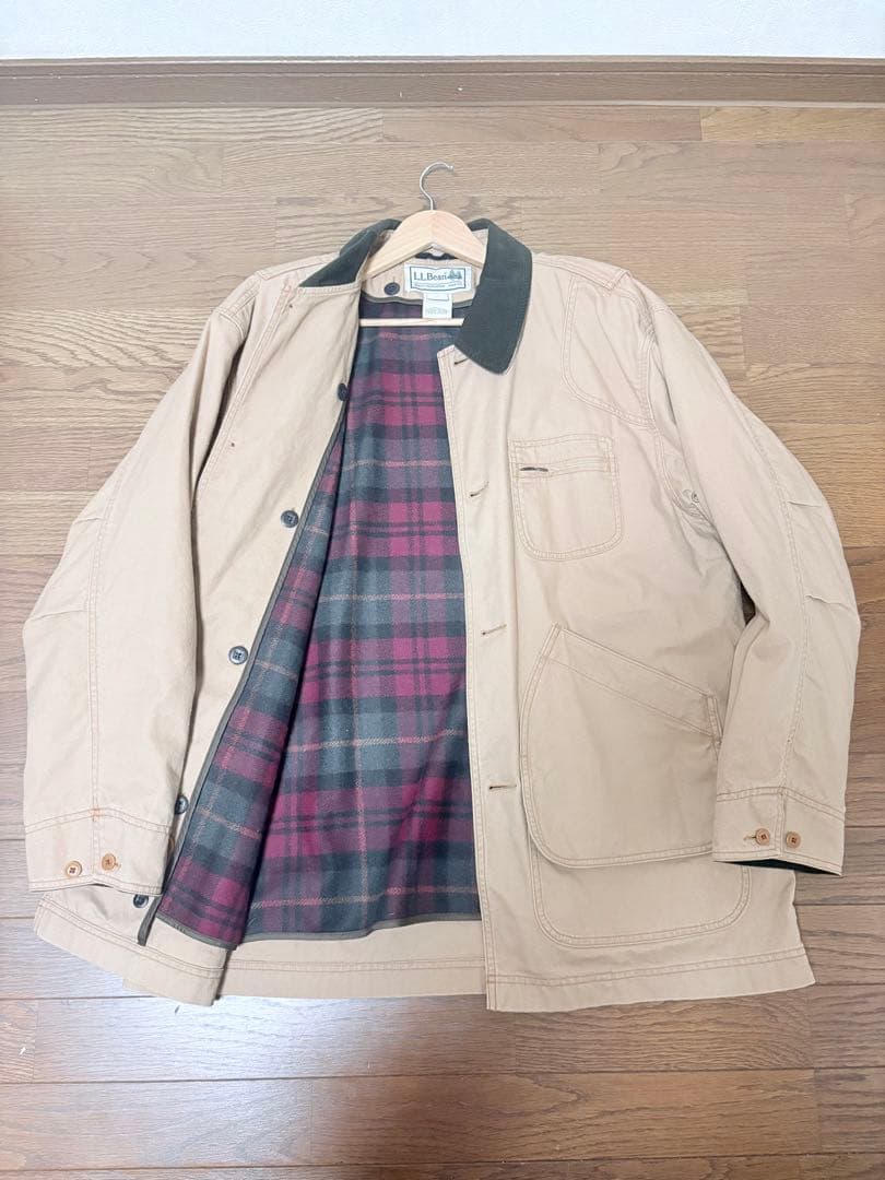 未使用品　L.L.Bean フィールドコート　ウールライナー