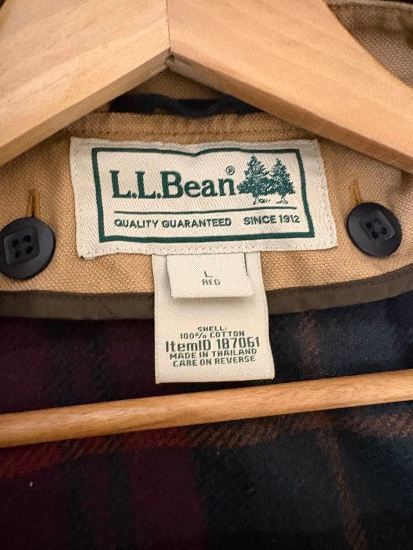 未使用品　L.L.Bean フィールドコート　ウールライナー