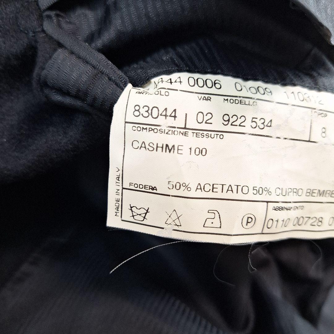 ロロピアーナ ✨ヴィンテージ カシミヤ100 ジャケット イタリア製 黒　XL