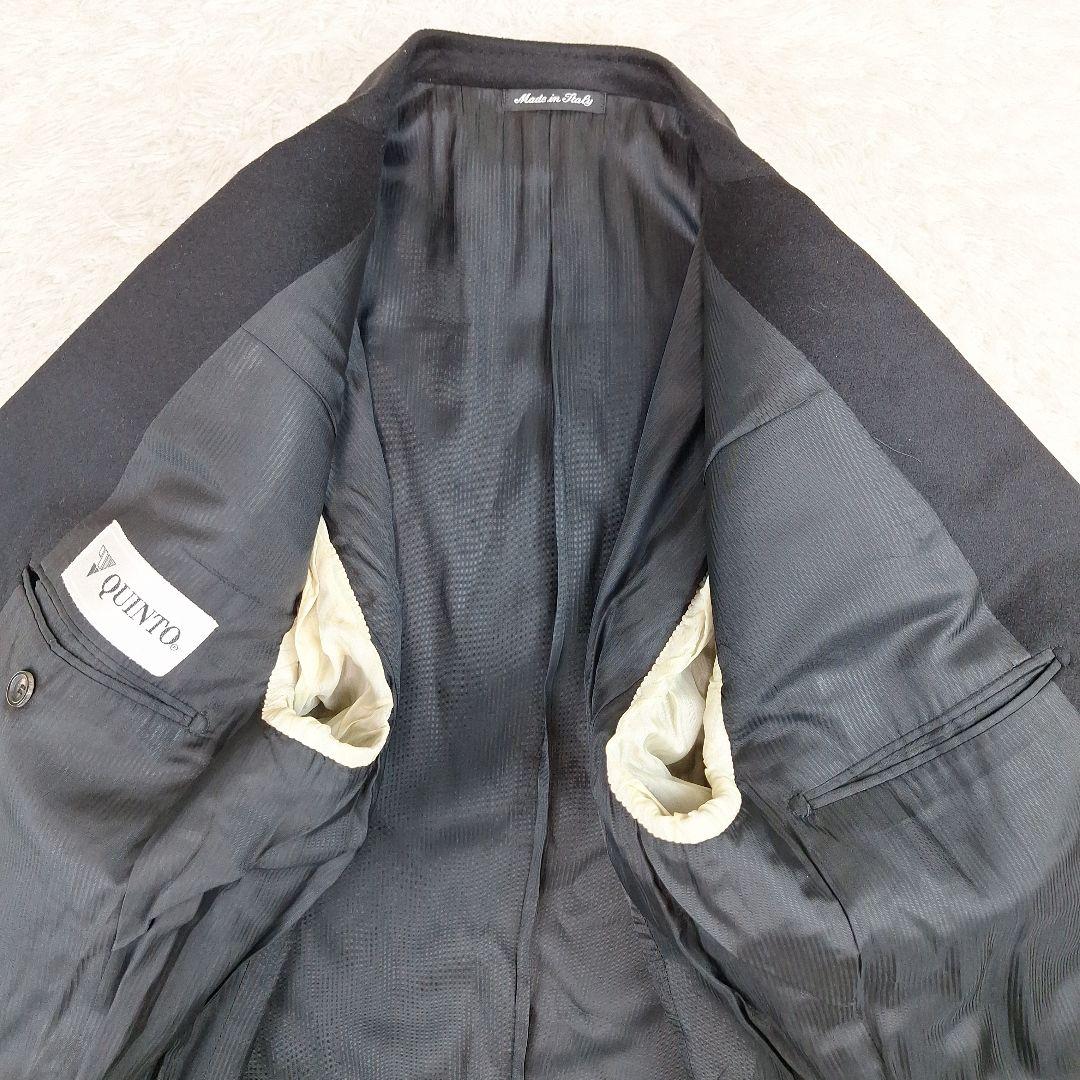 ロロピアーナ ✨ヴィンテージ カシミヤ100 ジャケット イタリア製 黒　XL