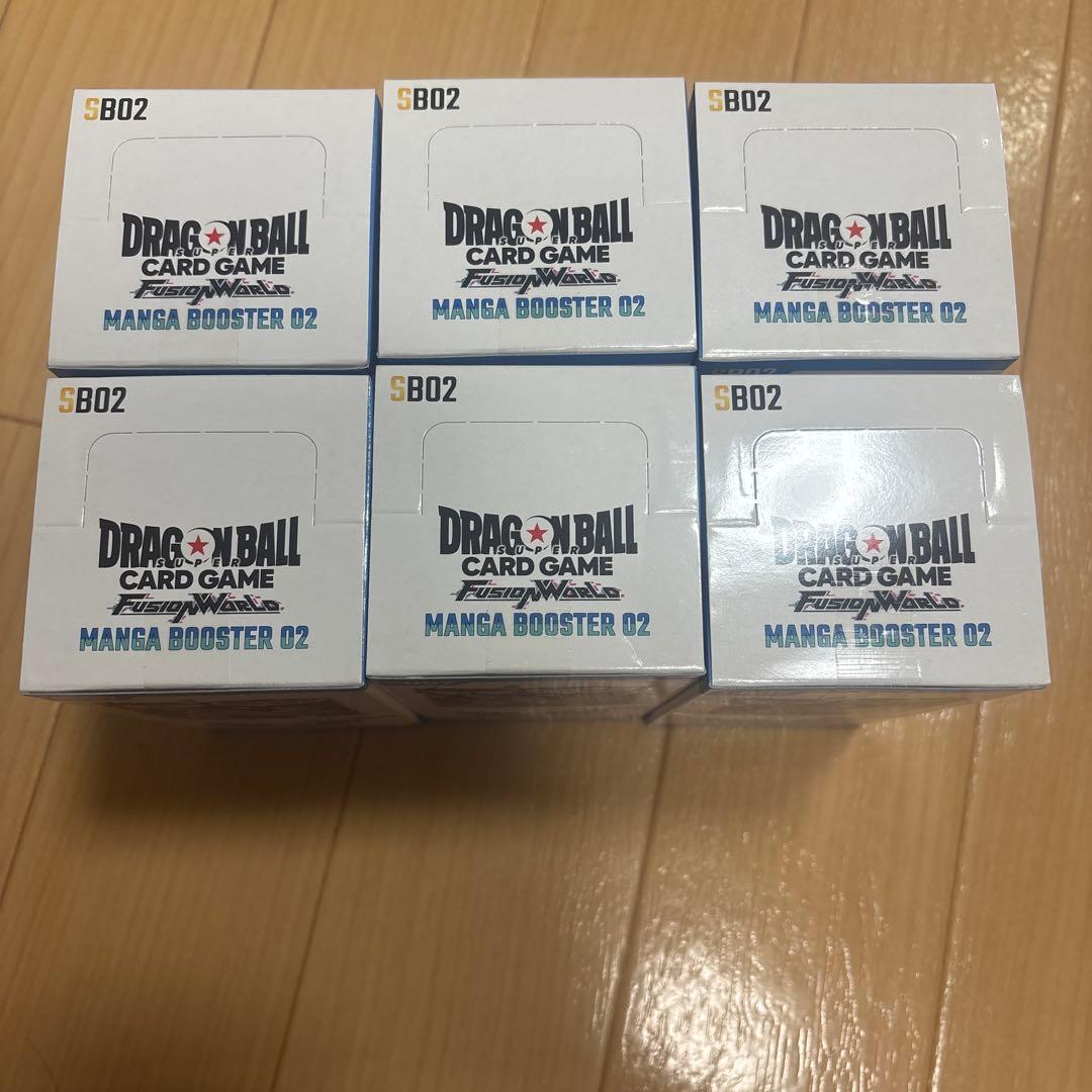 ドラゴンボール　マンガブースター2 ボックス✖️⑥