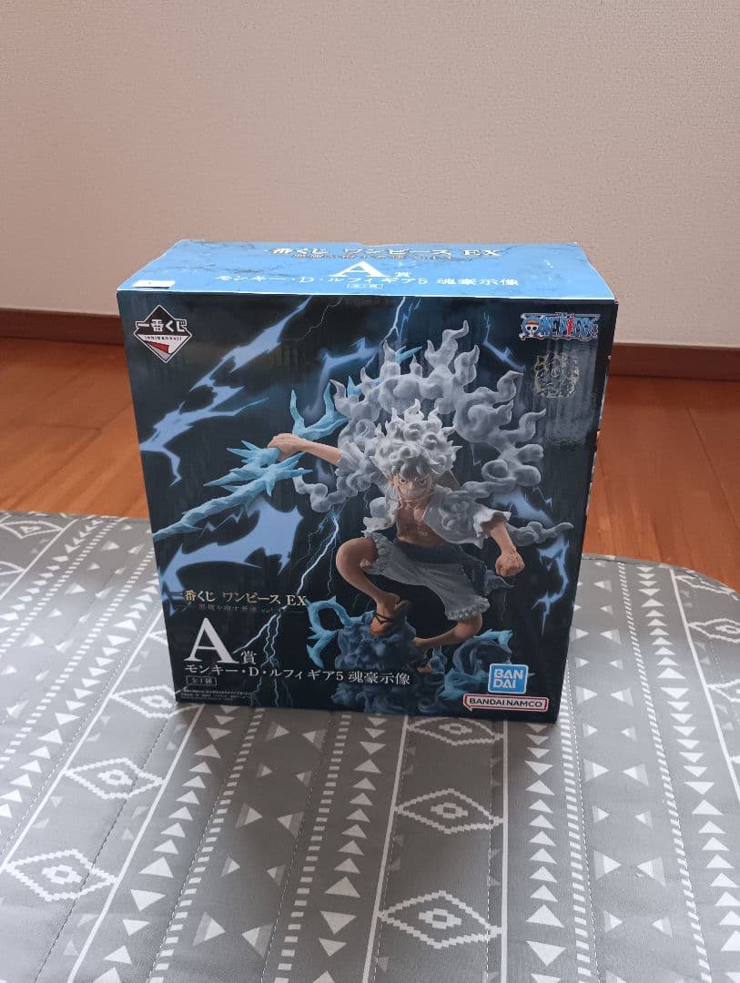 本日発送　ワンピース一番くじ　EX　A賞　ルフィ　ギア5　フィギュア