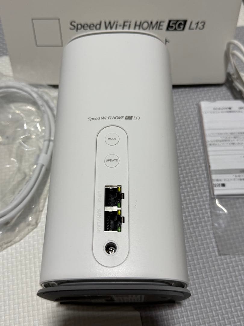 ZTE Speed Wi-Fi  5G L13 本体