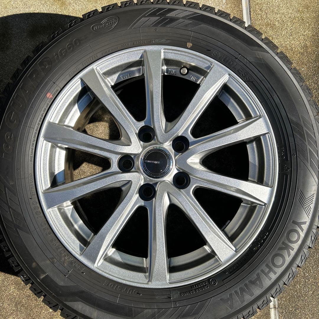 売り切りヨコハマ　スタッドレスタイヤ4本セット　16インチ205/60R16