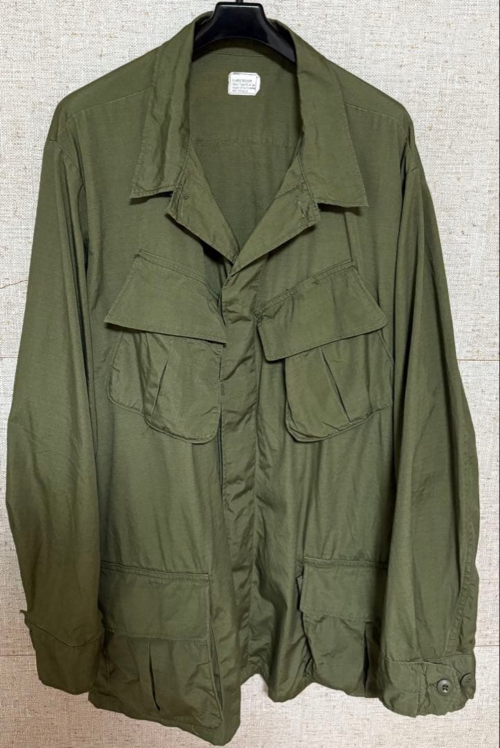 US ARMY ジャングルファティーグジャケット 5th XL Regular