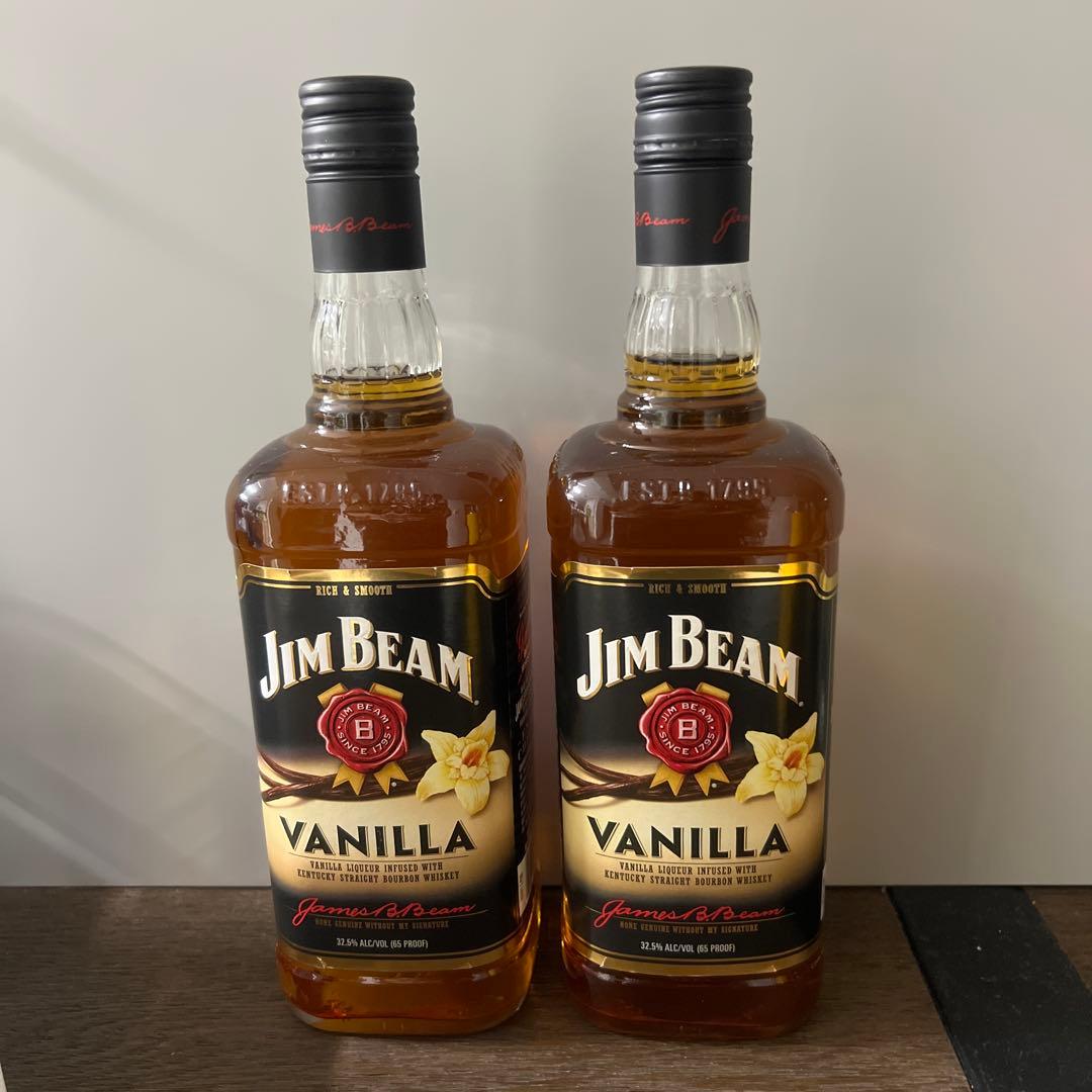 2本 Jim Beam Vanilla 750ml