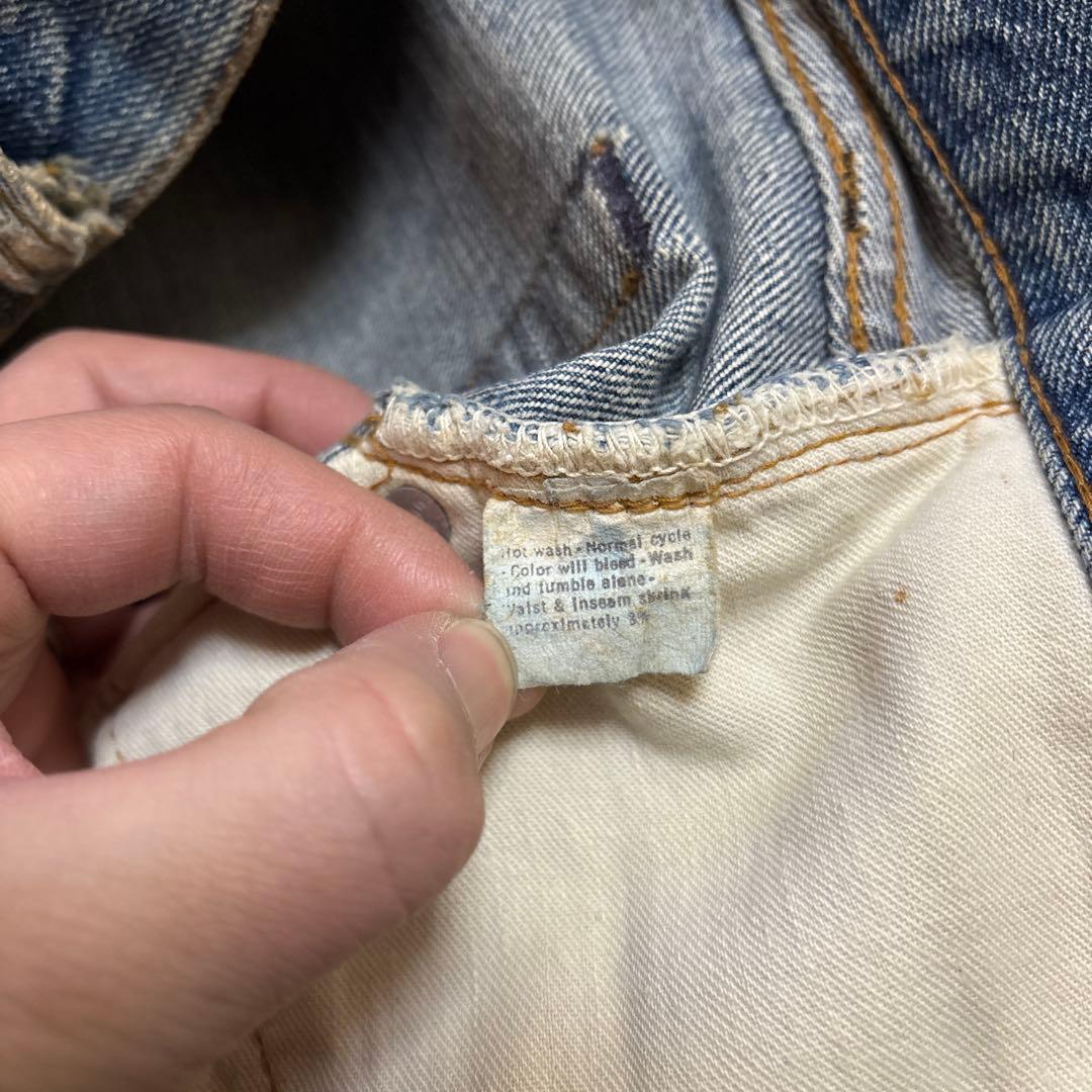 LEVI’S / 66 single selvedge denim pants