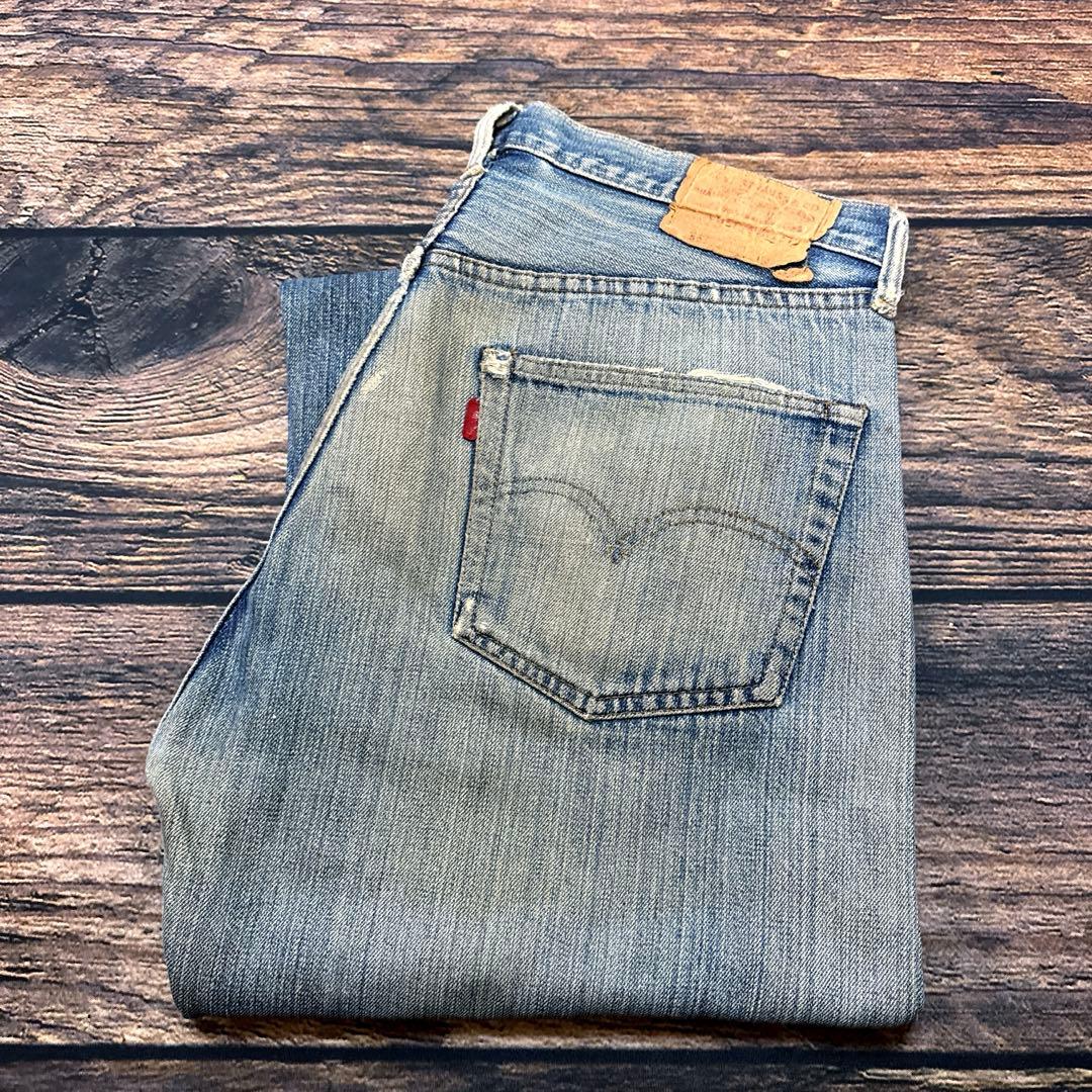 LEVI’S / 66 single selvedge denim pants