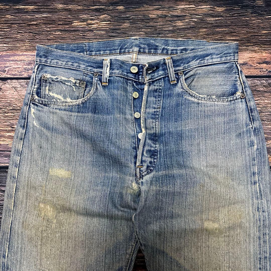 LEVI’S / 66 single selvedge denim pants