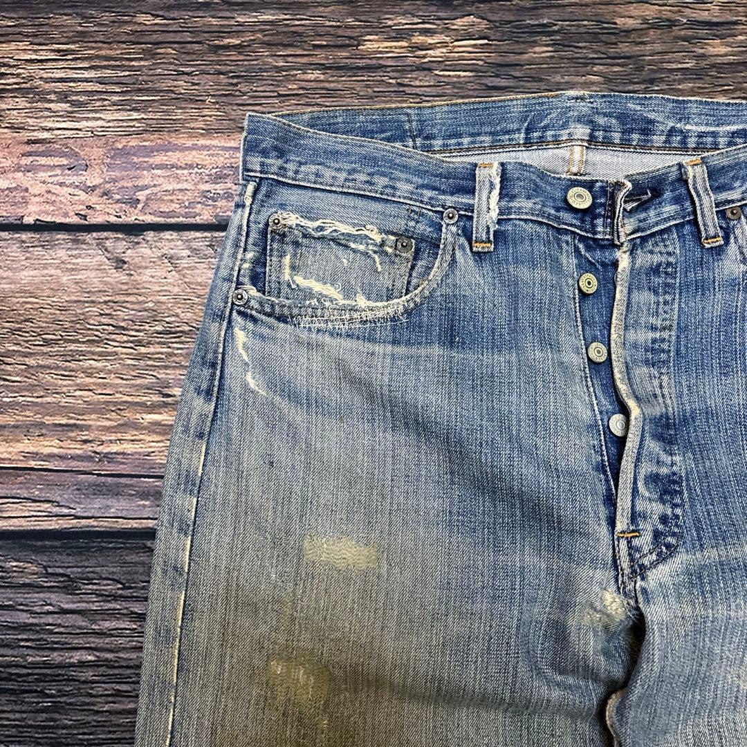 LEVI’S / 66 single selvedge denim pants