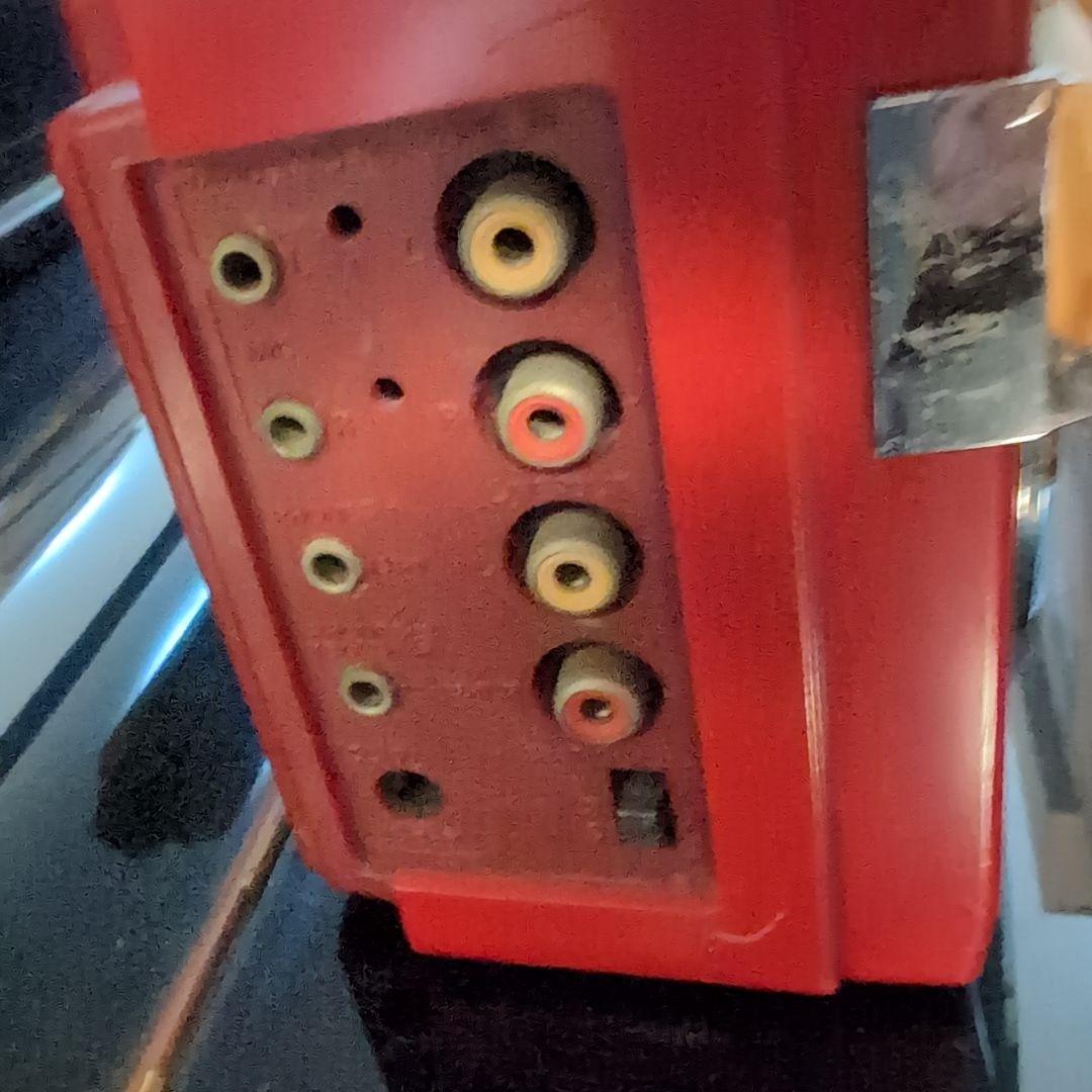 SANYO　MR-U4 SF 赤 カセットプレーヤー