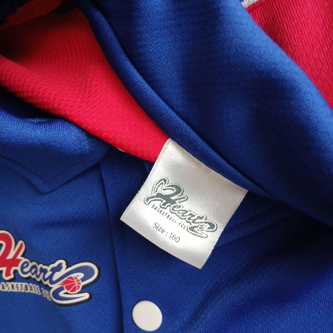 Heart バスケットボールユニフォーム 青