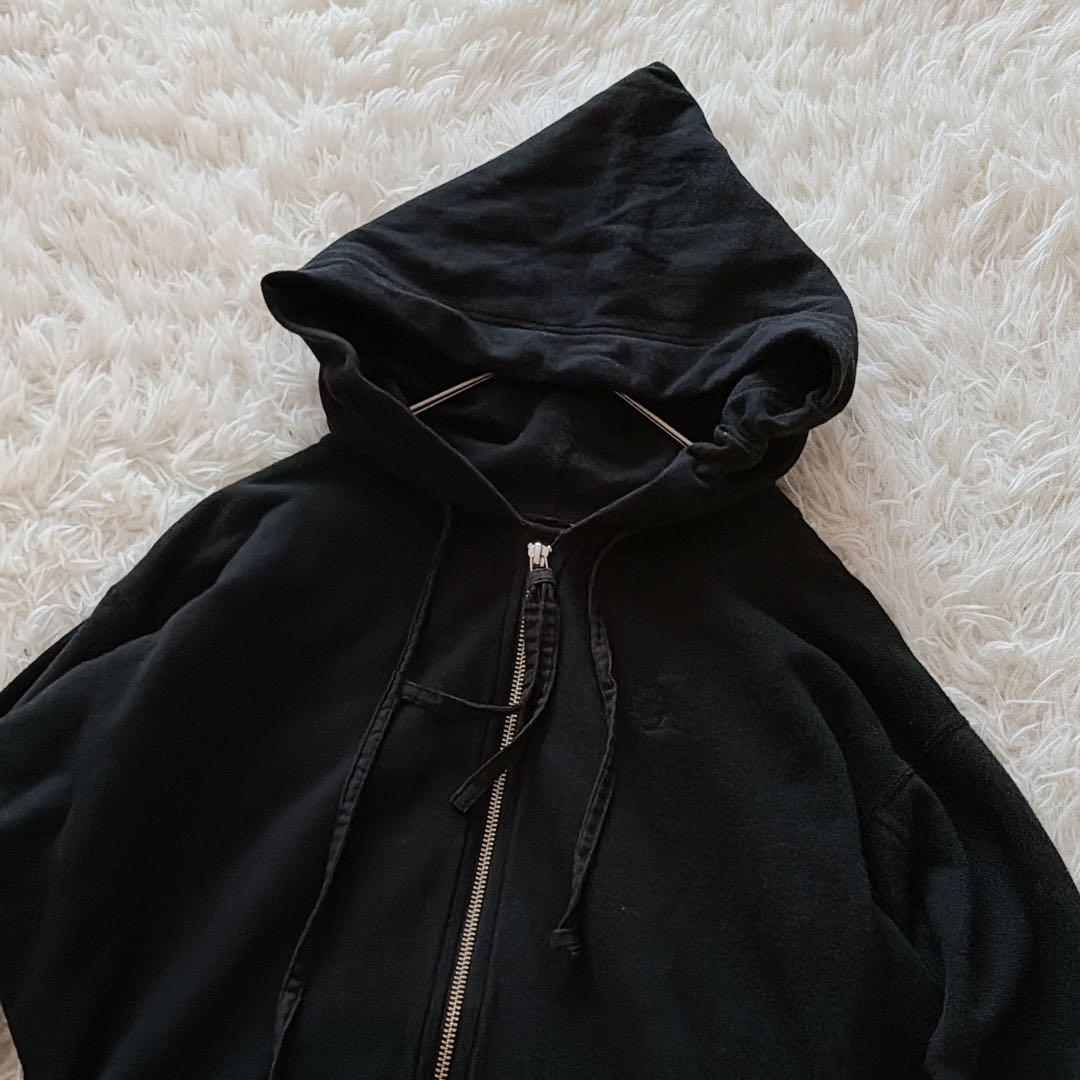 ヴィヴィアンウエストウッド パーカー フルジップ オーブ刺繍 ブラック 黒