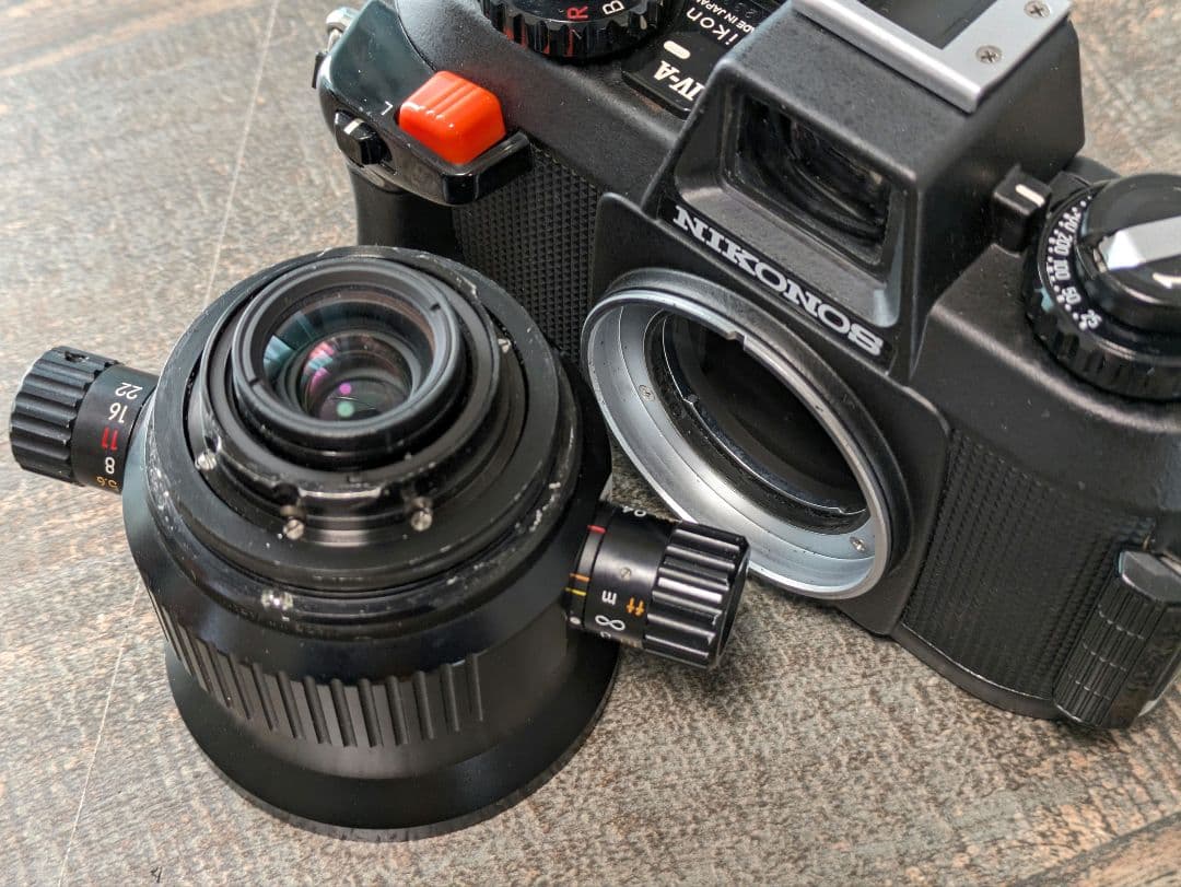 フィルムカメラ NIKONOS IV-A 20mm f2.8
