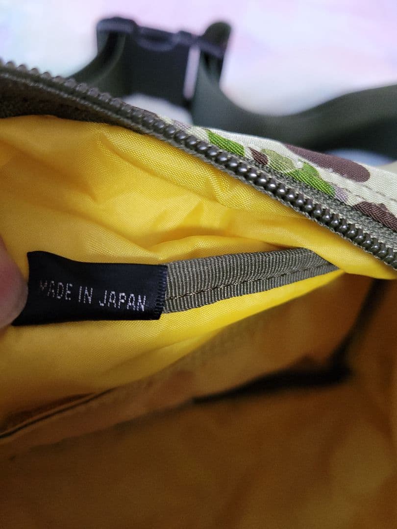 ほぼ未使用‼️PORTER JOEPORTER 迷彩 ボディバッグ スヌーピー