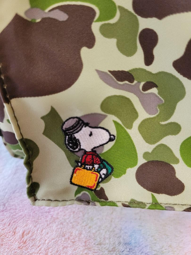 ほぼ未使用‼️PORTER JOEPORTER 迷彩 ボディバッグ スヌーピー