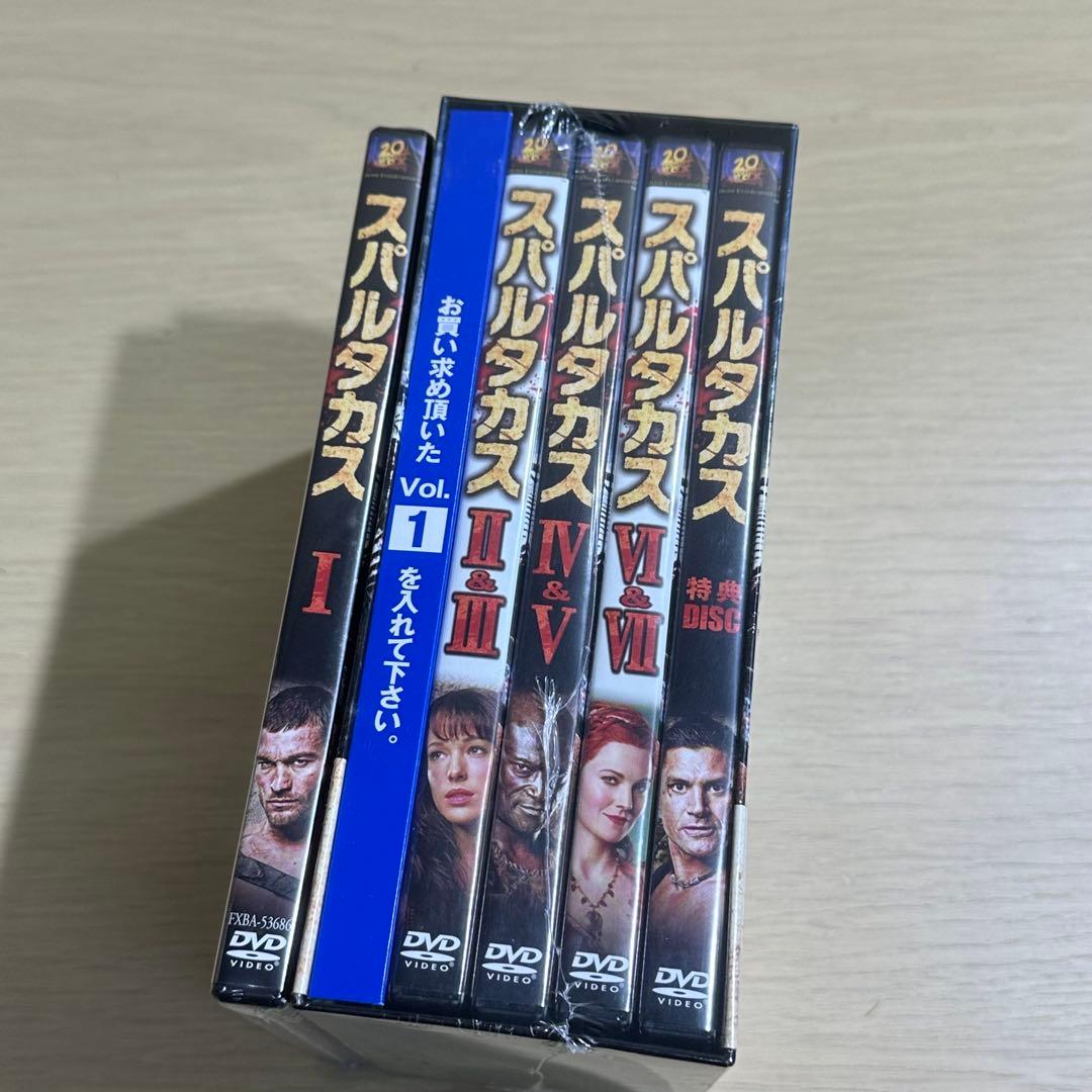 【未開封】スパルタカス　DVDコレクターズBOX