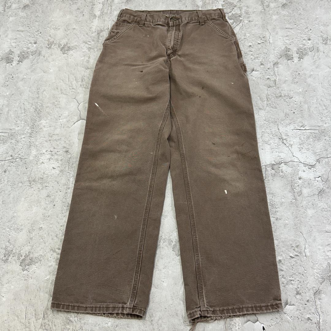 わ*ぬ様 カーハート　ダック　ペインターパンツ　雰囲気抜群　ボトムス　古着　ブラ