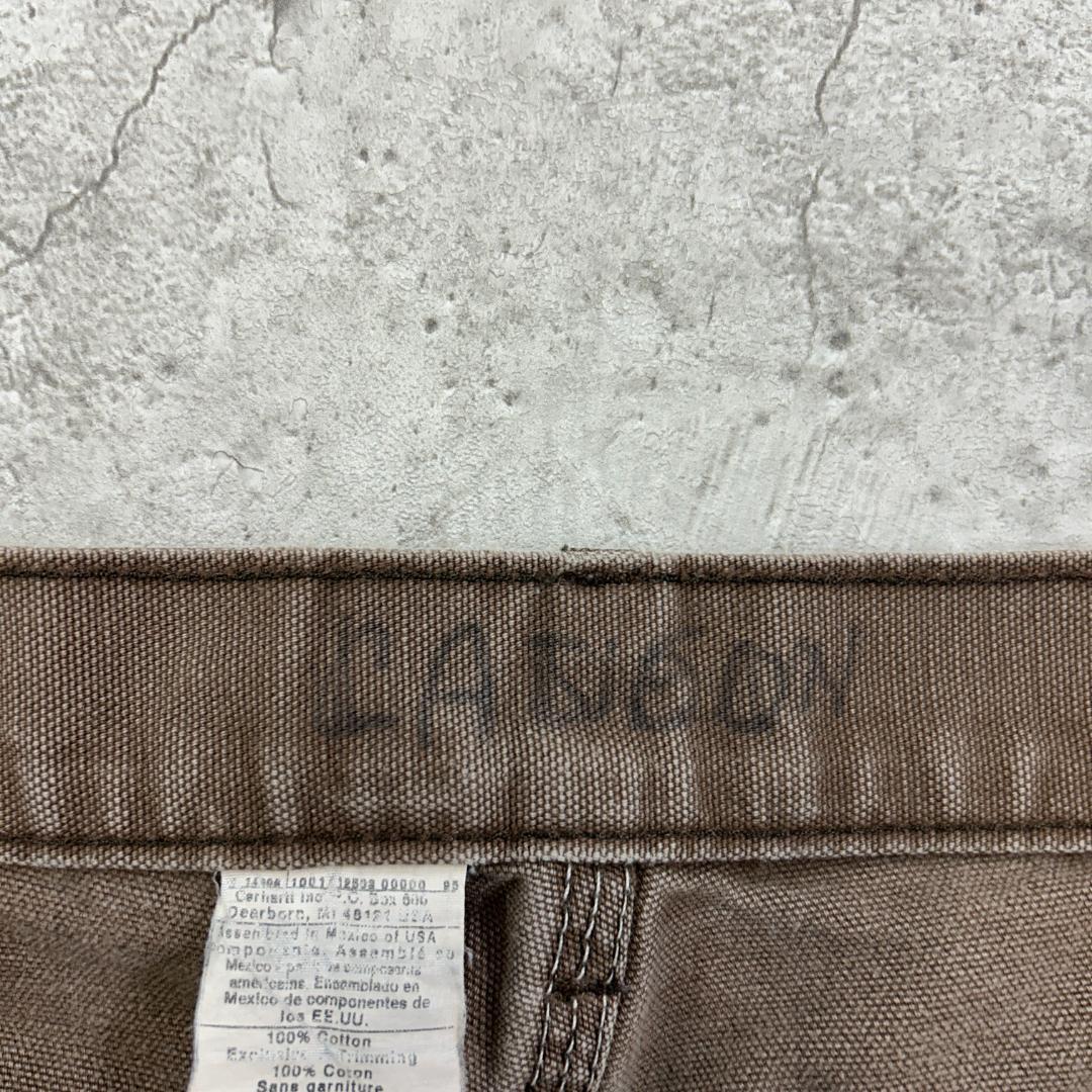 わ*ぬ様 カーハート　ダック　ペインターパンツ　雰囲気抜群　ボトムス　古着　ブラ