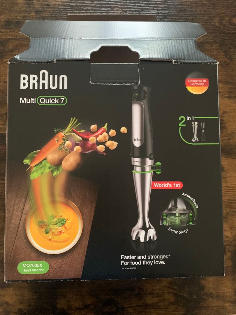 BRAUN Multi Quick 7 HB701AJ ハンドブレンダー