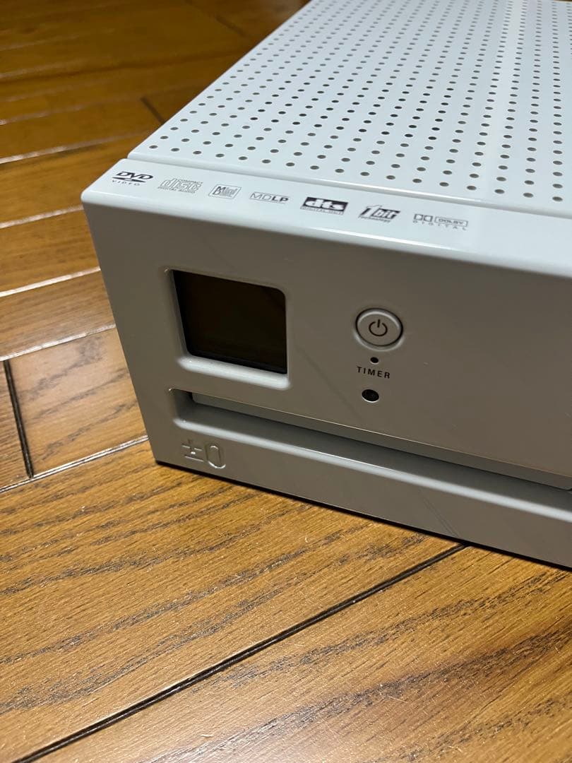 ±0 プラスマイナスゼロ XAS-M010 ステレオコンポ（CD/DVD/MD）