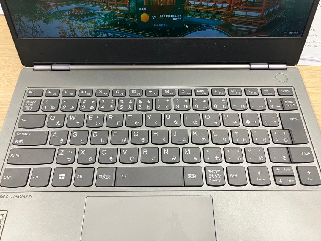 【高性能】ThinkBook 13s Core i7/16GB/512GB電池良