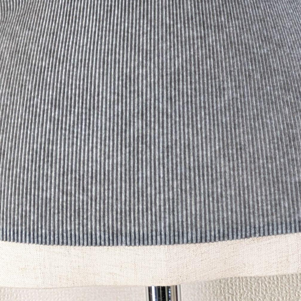 プリーツプリーズ　イッセイミヤケ　モックネック　カットソー　ミスト　3