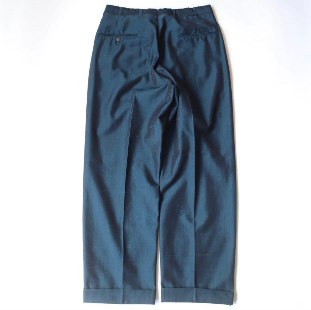 50s USA ヴィンテージ ギャバジン スラックスパンツ アメリカ古着