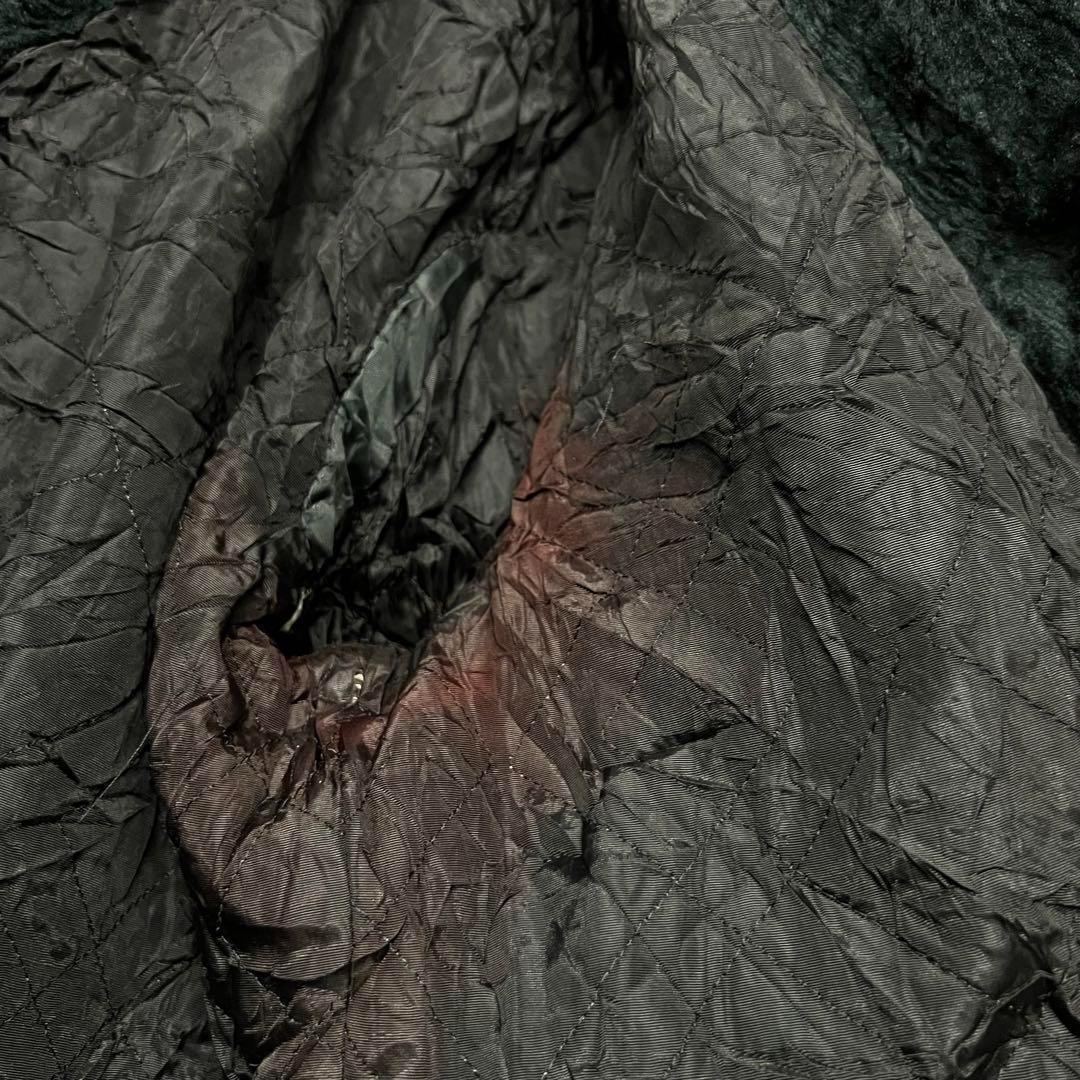 ☆US古着☆【Aライン レトロ ファーコート】レオパード柄 レディースL程