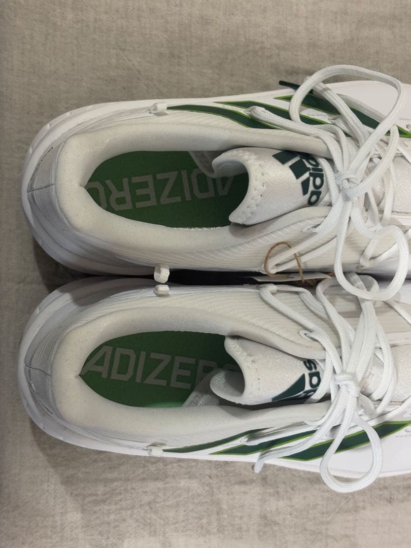 【日本未発売】adidas 海外モデル スパイク グリーン 28.5cm ⑧