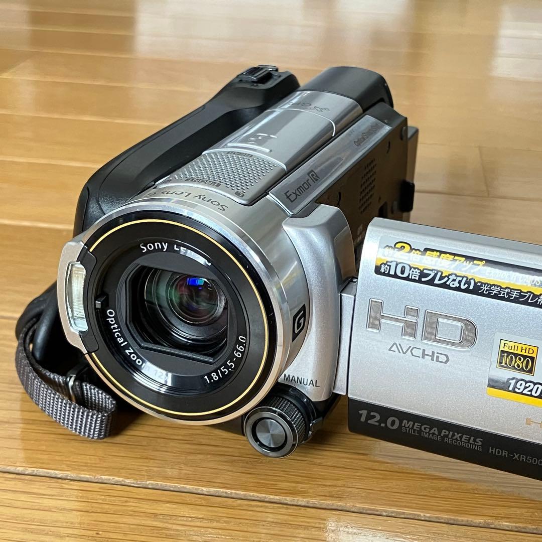 SONY ハンディカム HDR XR500V ビデオカメラ 本体【動作確認済み】