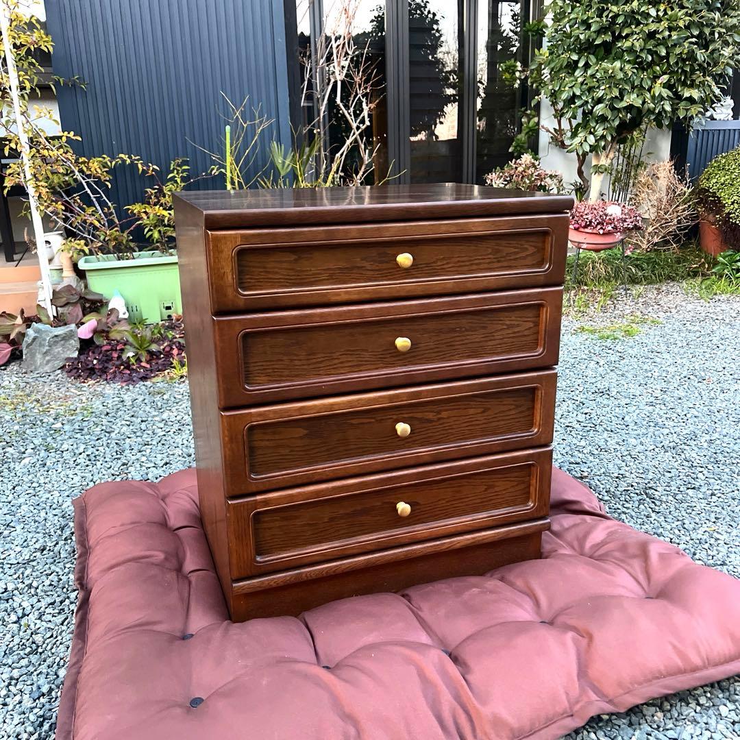 karimoku カリモク チェスト 4段 引き出し キャビネット 収納