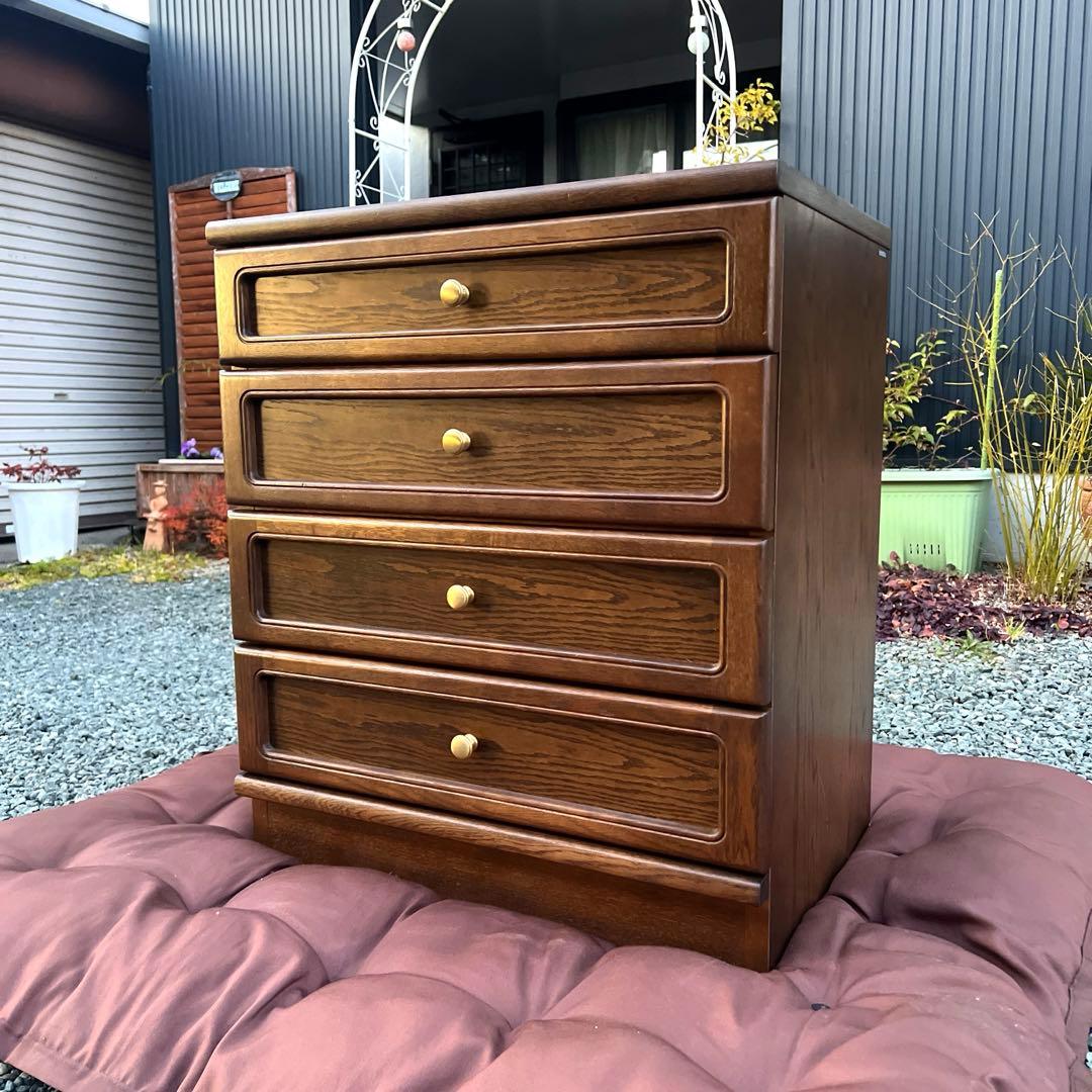 karimoku カリモク チェスト 4段 引き出し キャビネット 収納