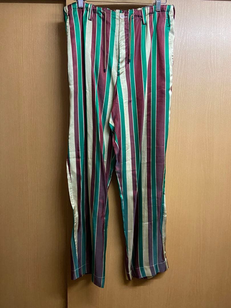 DRIES VAN NOTEN ドリス ヴァン ノッテン ストライプパンツ 50