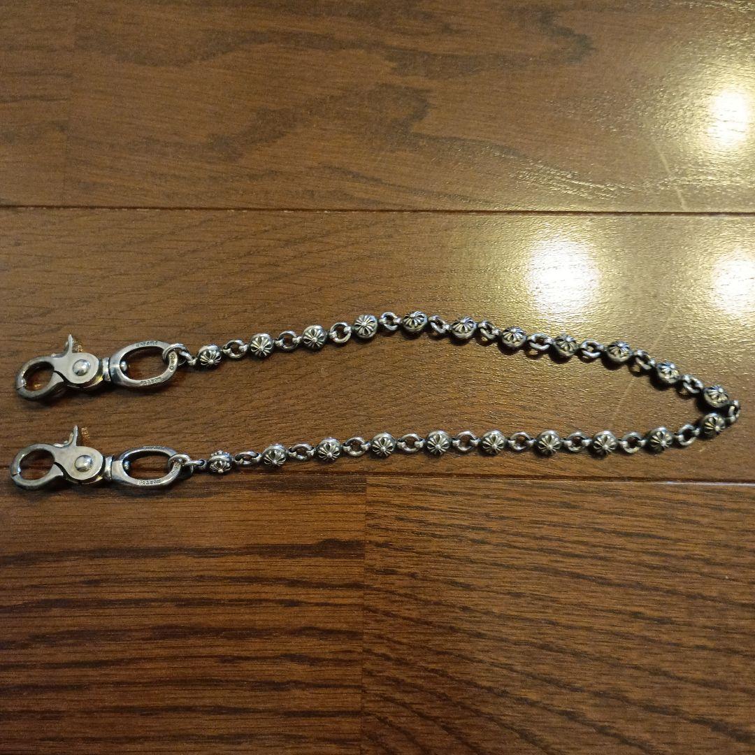 ウォレットチェーン　約55センチ　クロム　タイプ