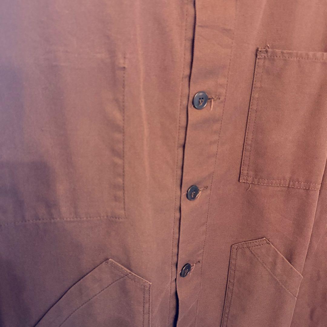 【70s】 GG ALLIN フランス製Kidur ブラウン カバーオール