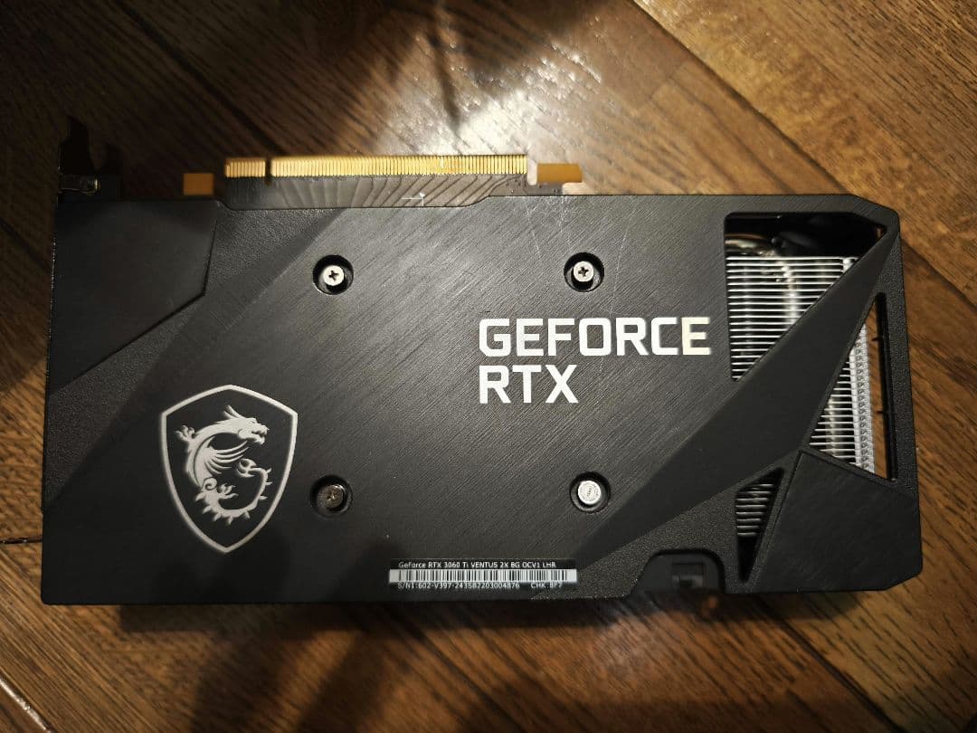 MSi GEFORCE RTX3060ti グラフィックボード　ジャンク品