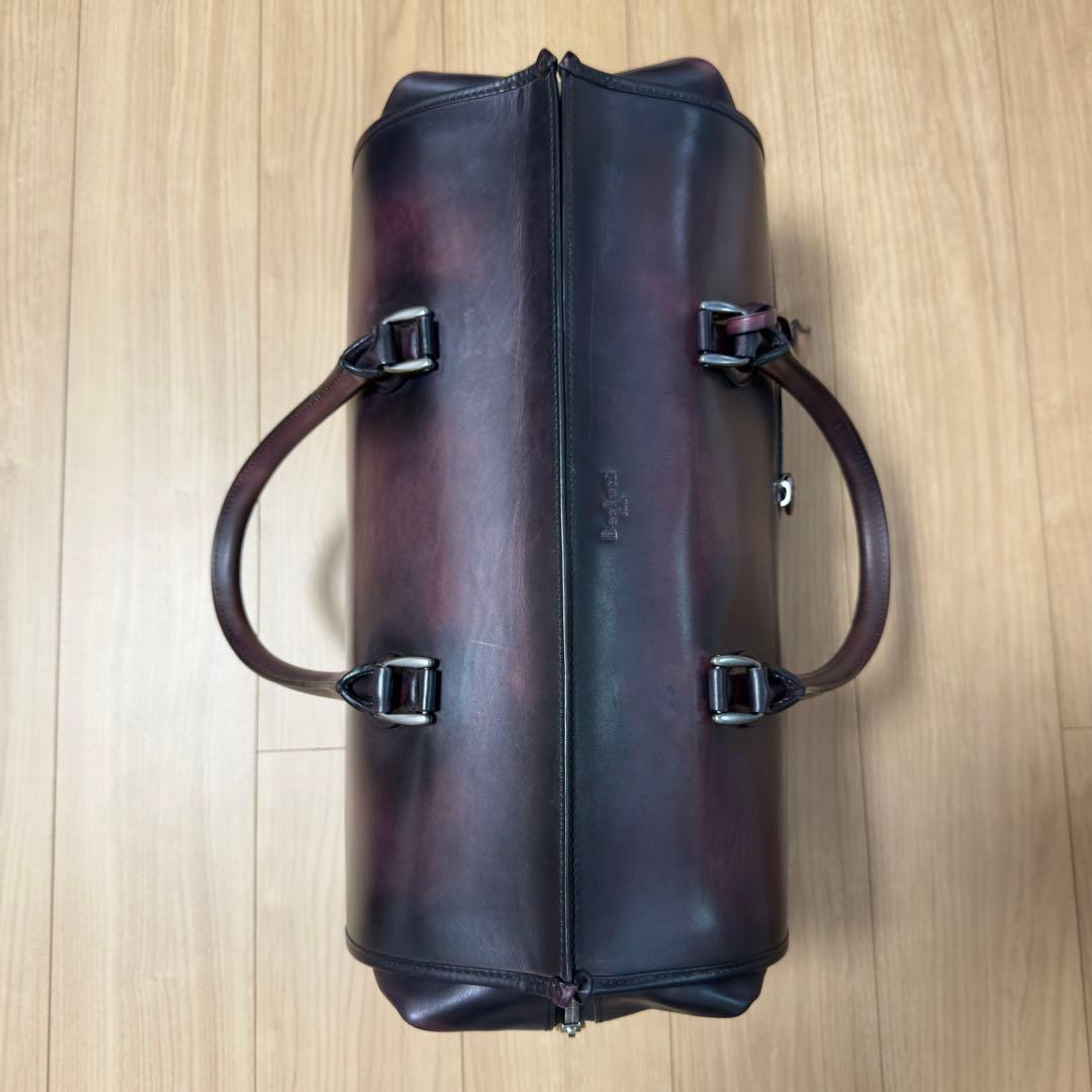 定価71.5万円 ベルルッティ パティーヌレザーボストンバッグ トラベルバッグ