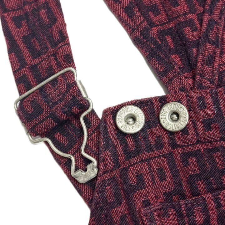 【激レア】EVISU デニム オーバーオール つなぎ 30×35