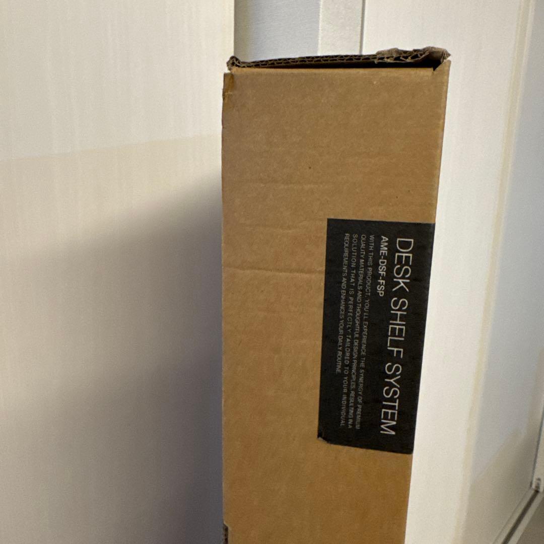 【未開封】天然木デスクシェルフ　モニター台