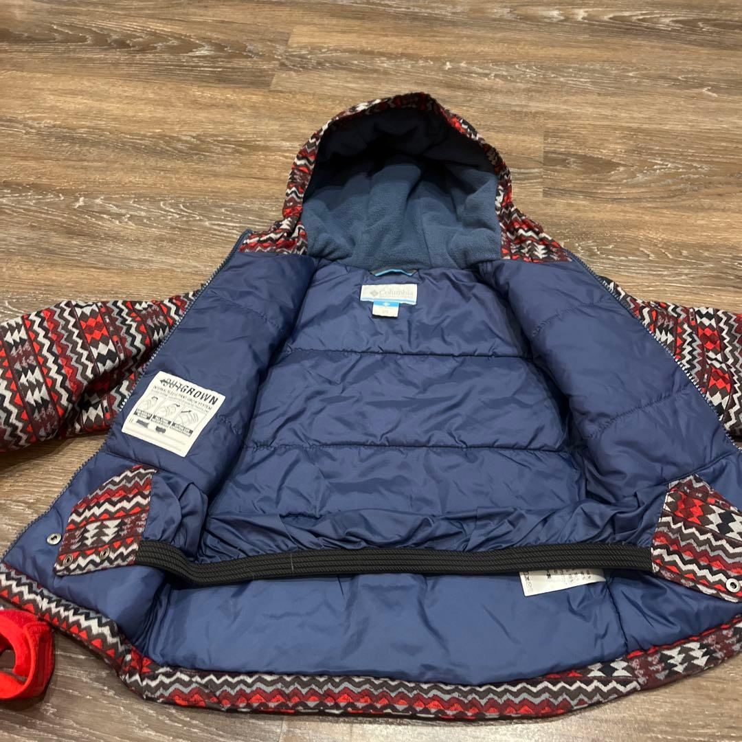 Columbia コロンビア　男の子　スノーウェア　つなぎ　セットアップ　110