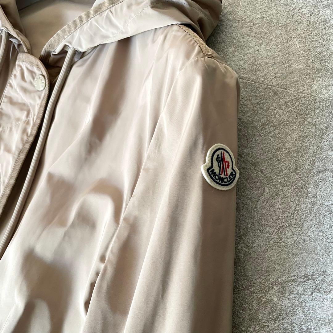 極美品★モンクレール　LEBRIS ロングパーカー　レディース　ベージュ系　1