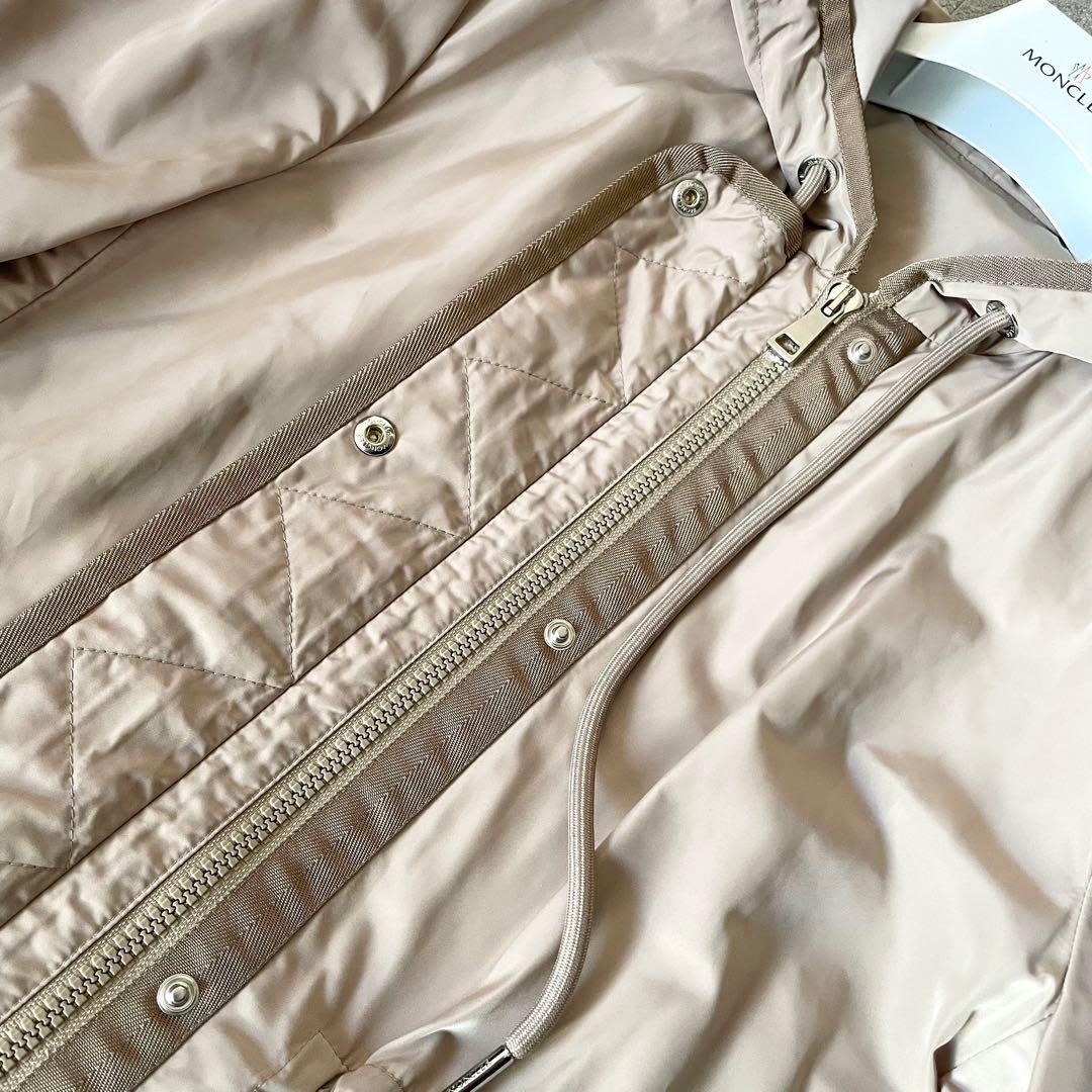 極美品★モンクレール　LEBRIS ロングパーカー　レディース　ベージュ系　1