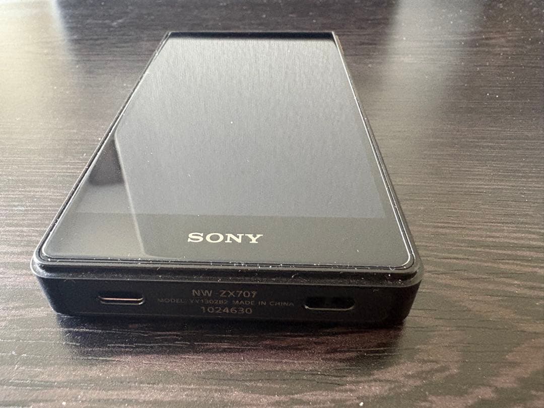ソニーウォークマンZXシリーズ　NW-ZX707