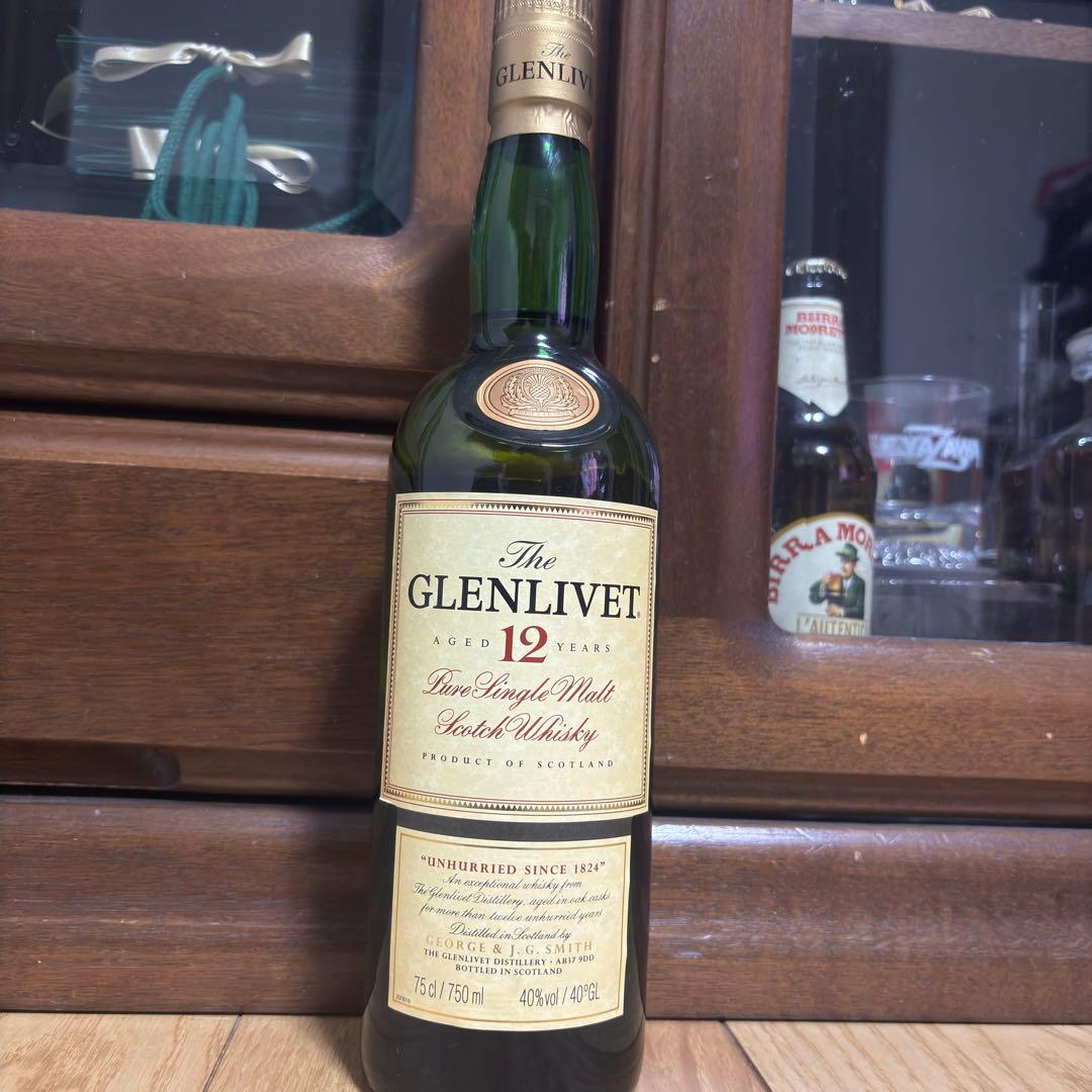 グレンリベット 12年　オールドボトル　　　　　旧ボトル