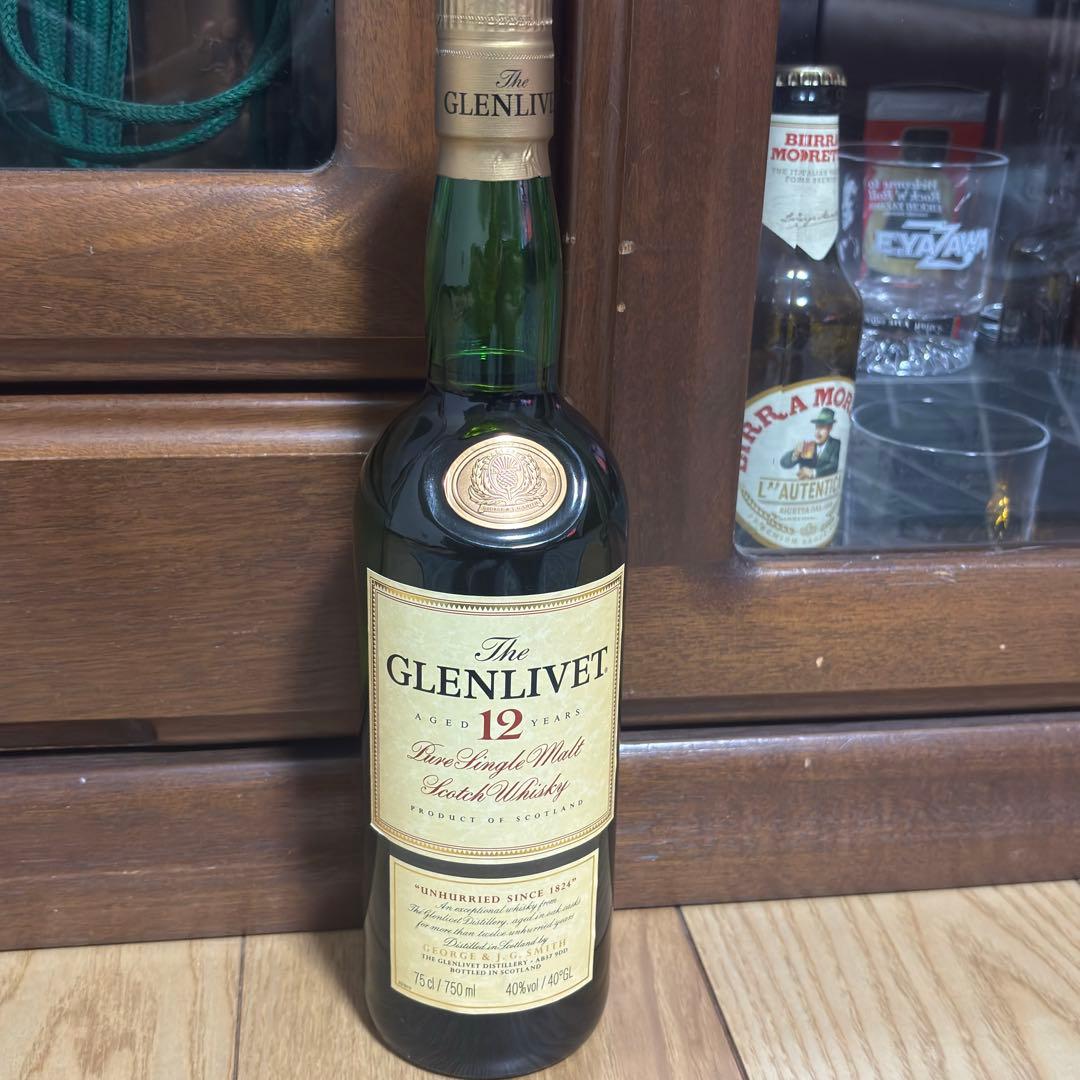 グレンリベット 12年　オールドボトル　　　　　旧ボトル