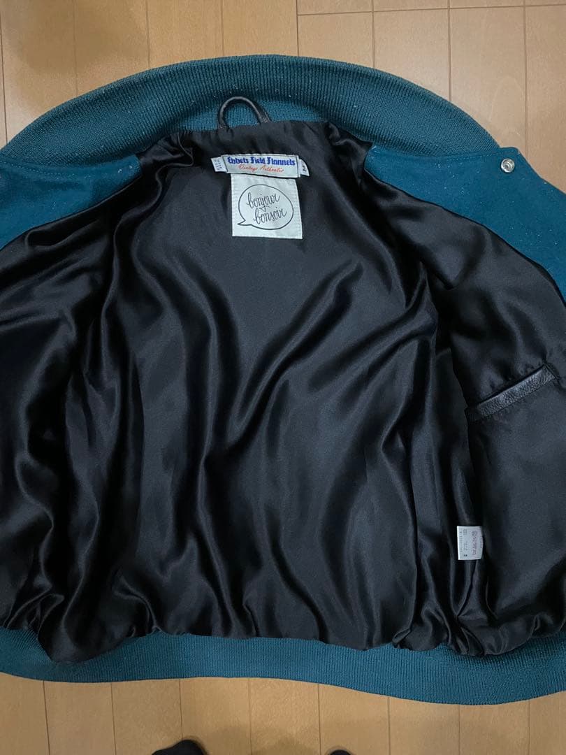 【希少コラボ】Ebbets Field Flannels スタジャン M USA