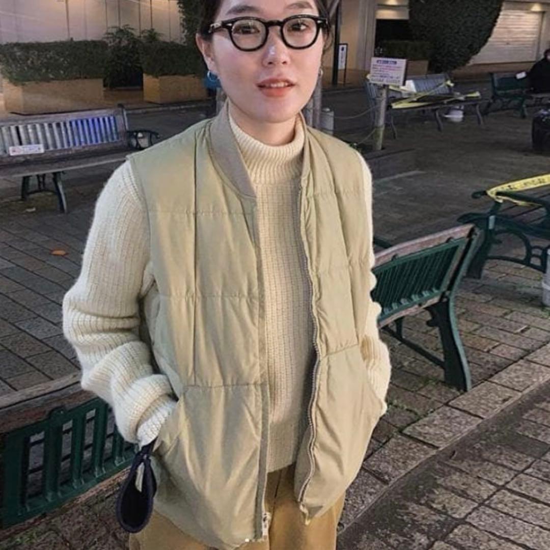 70s USA製Eddie Bauer黒タグ ダウンベスト 46 XL