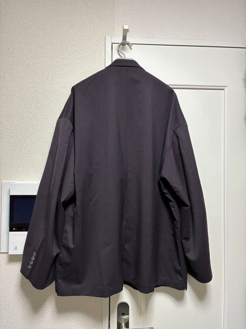 メゾンスペシャル ウール オーバー ピークド ダブル テーラード ジャケット